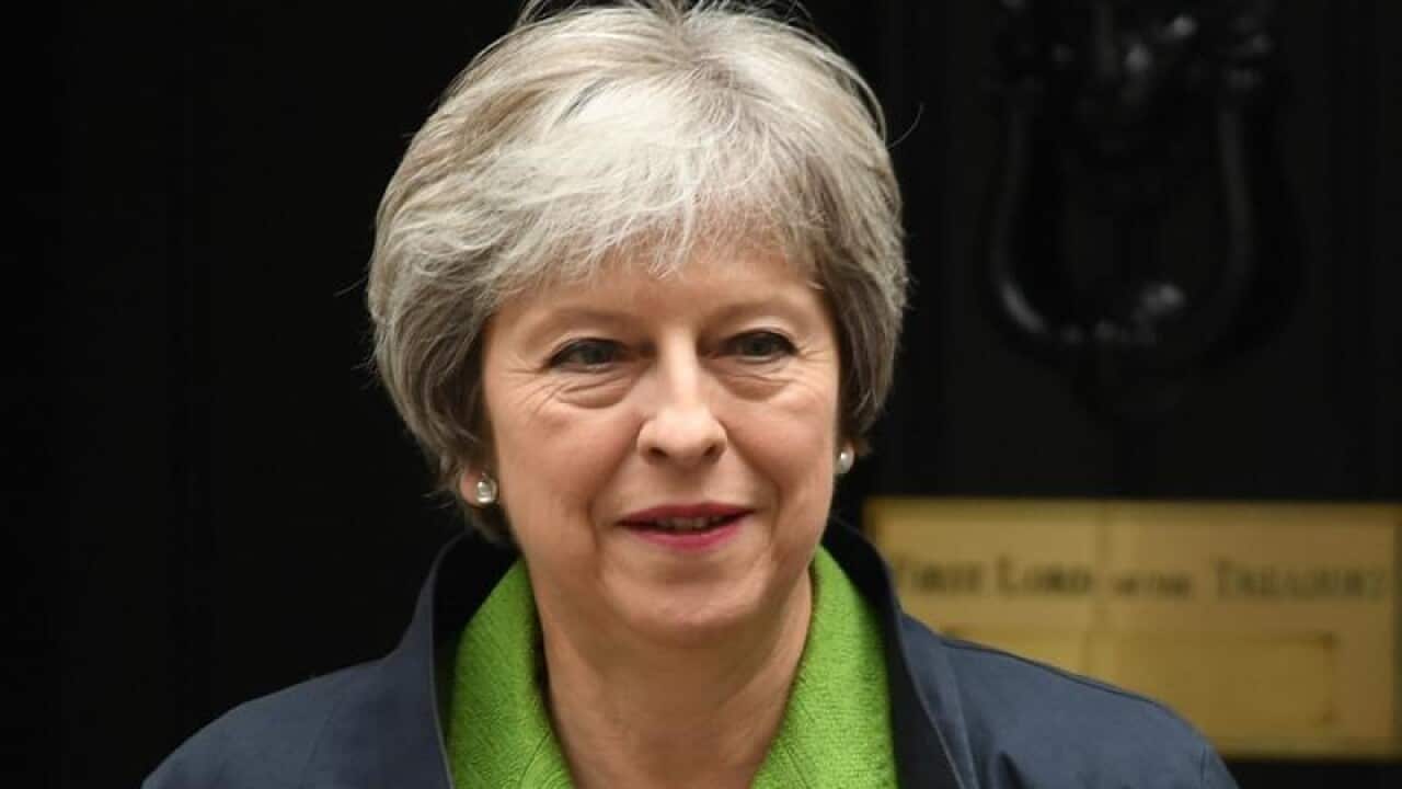 UK Prime Minister Theresa May.