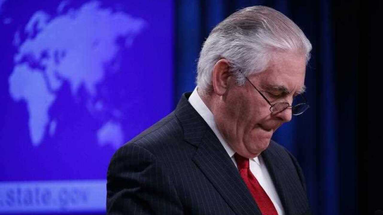 Secretary of State Rex Tillerson