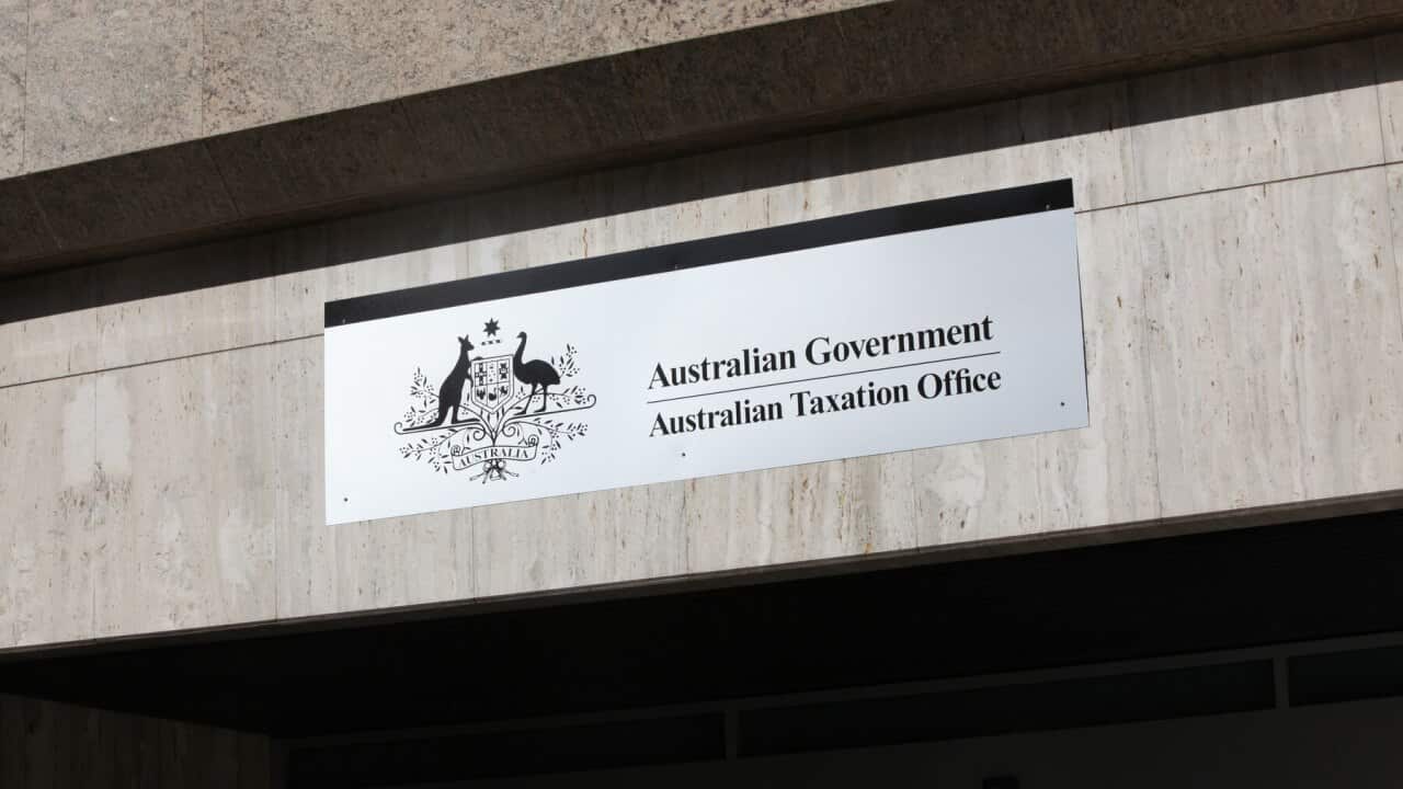 The exterior of the Australian Government Taxation Office in Sydney