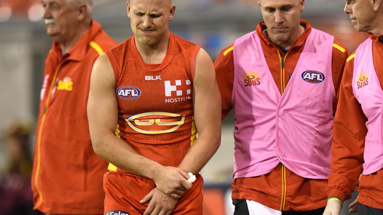 Suns player Gary Ablett