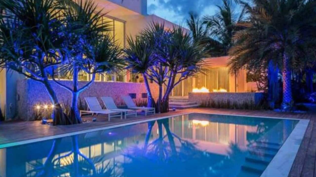 Bondi or Florida? An image taken from the fraudulent Airbnb listing, which has been removed