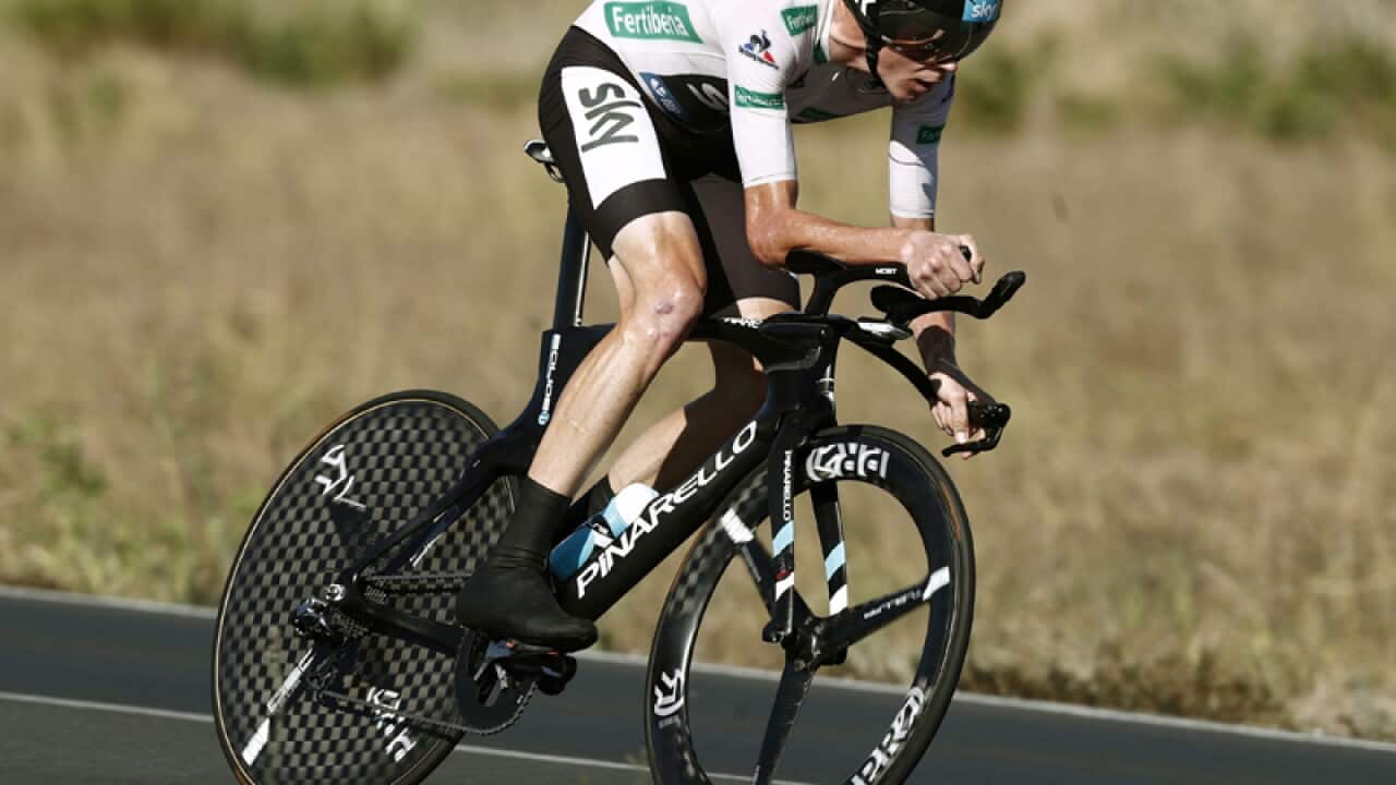 British cyclist Chris Froome