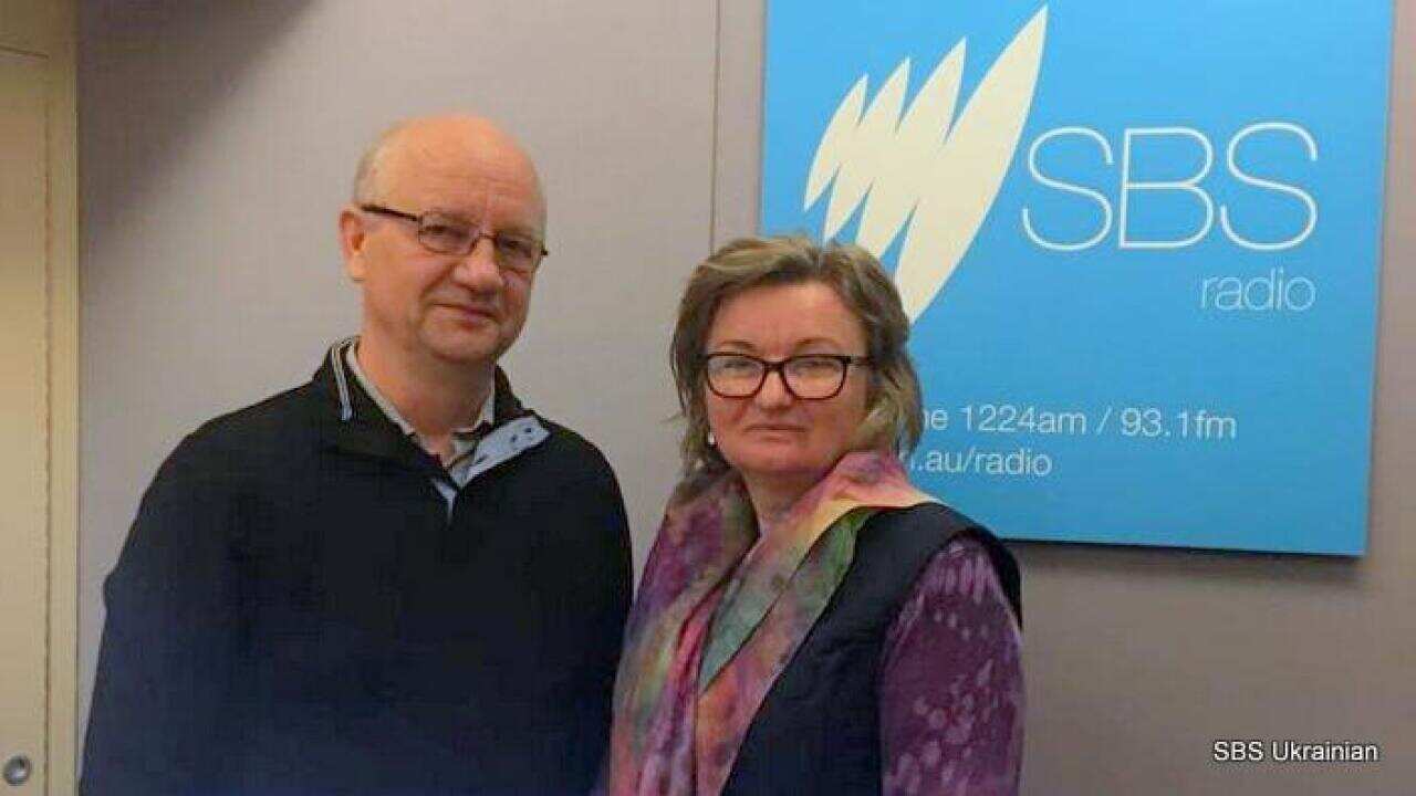 Deacon Mihajlo and Luba Ljahovic.