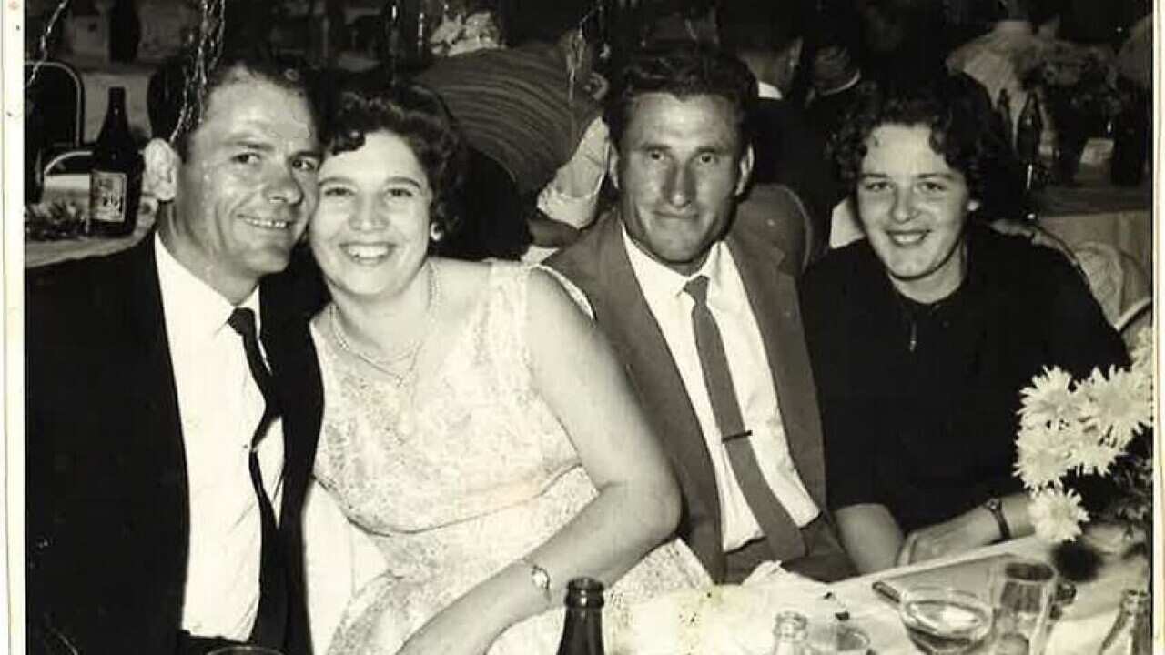Kruno and Marija Raljevic with Tomislav Finka and Mara Oreb in Sydney, 1962