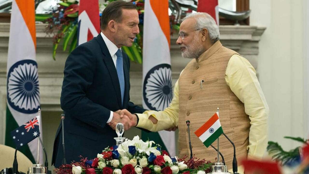 Narendra Modi and Tony Abbott