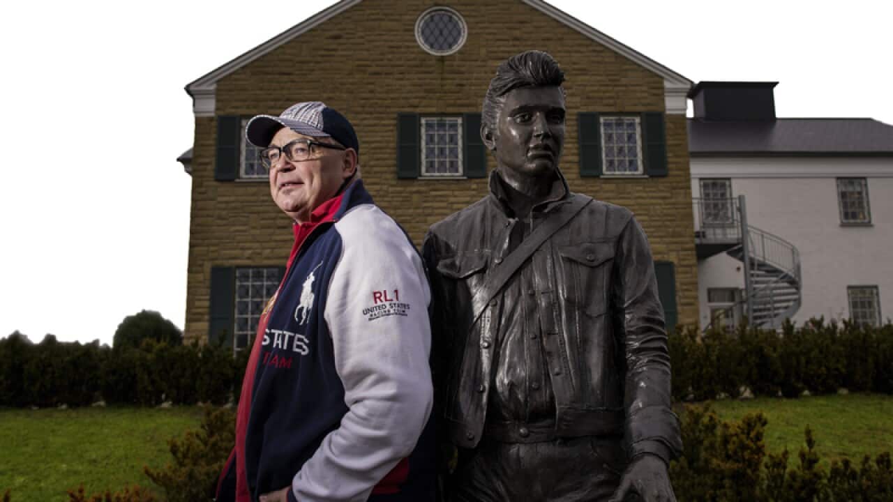 The founder of the Graceland in Randers Denmark Henrik Knudsen