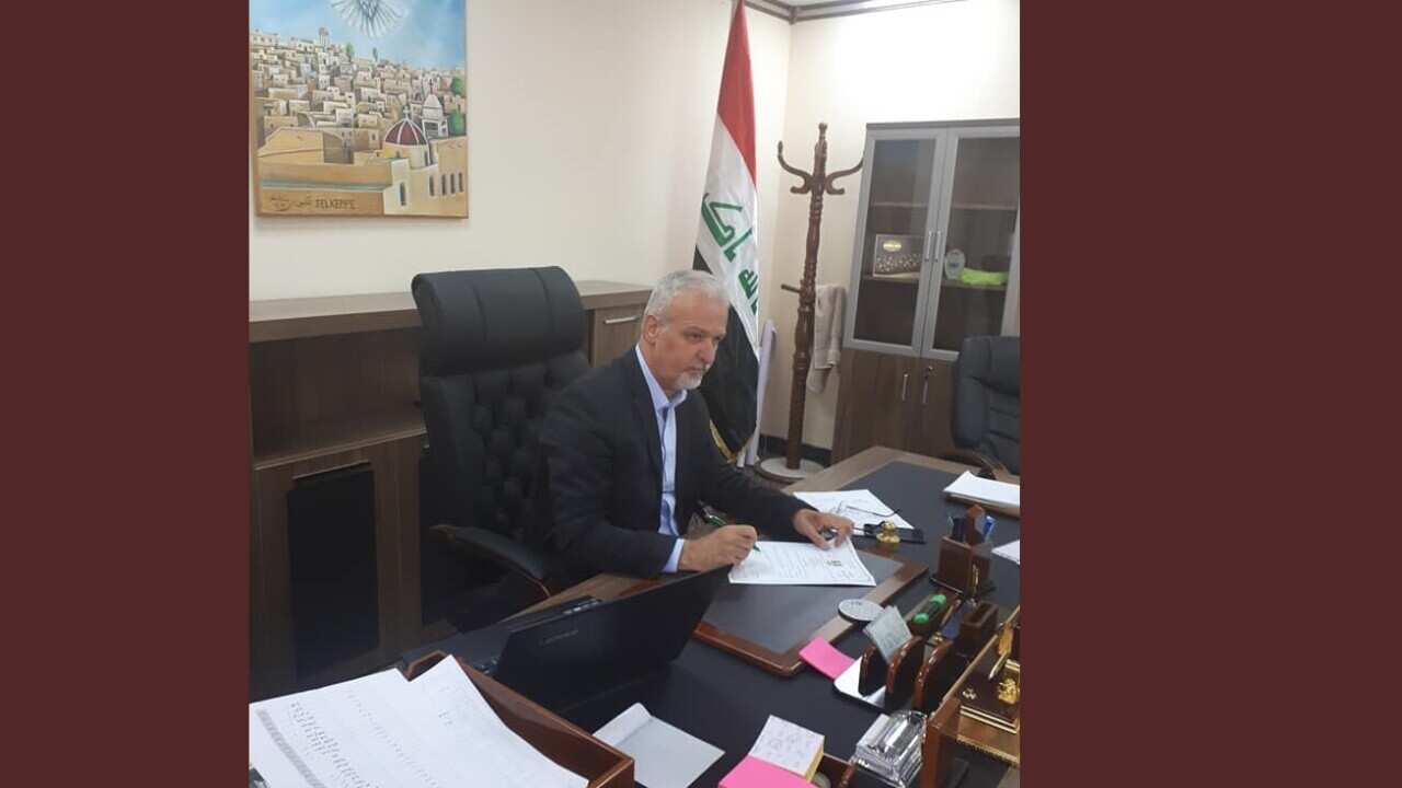 Mr. Basim Bello return to his job as aTelKeppe Mayor