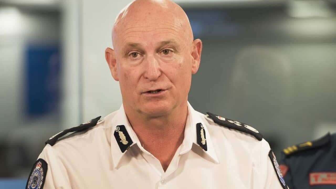 Emergency Management Commissioner Craig Lapsley