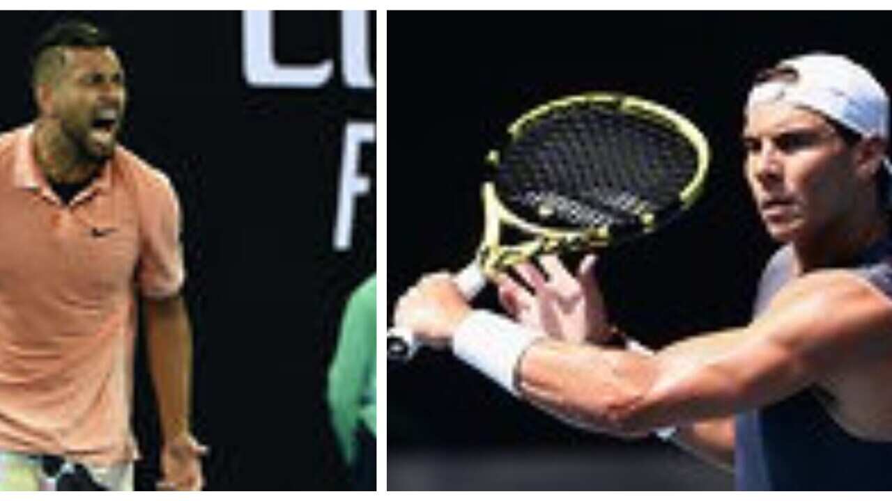 Kyrgios y Nadal