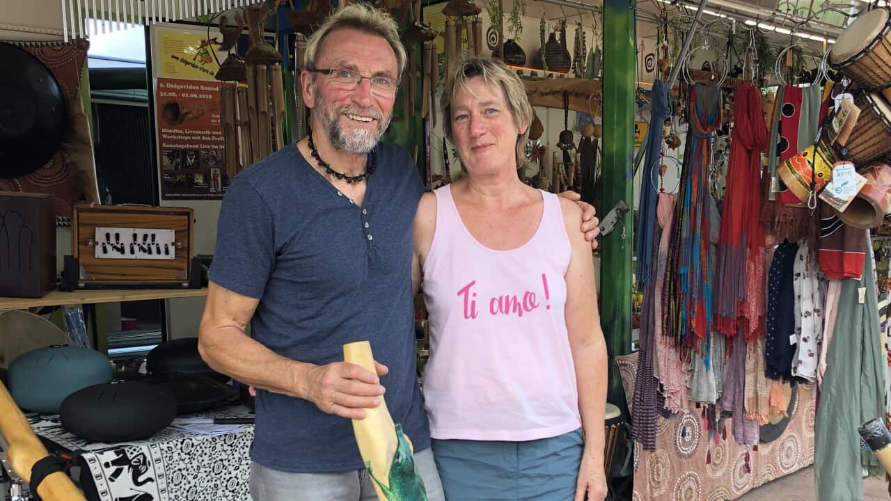 Franz Richter Didgeridoo Bayern Australien Interview SBS German