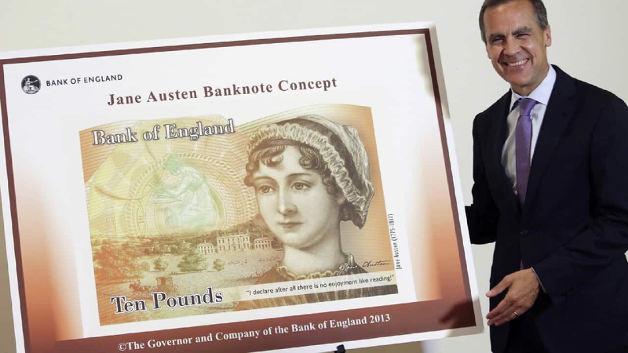 Jane Austen's image to adorn UK banknote