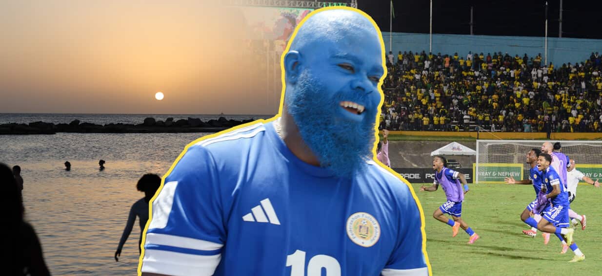 It's the smallest country to ever qualify for the World Cup. Just one player was born there