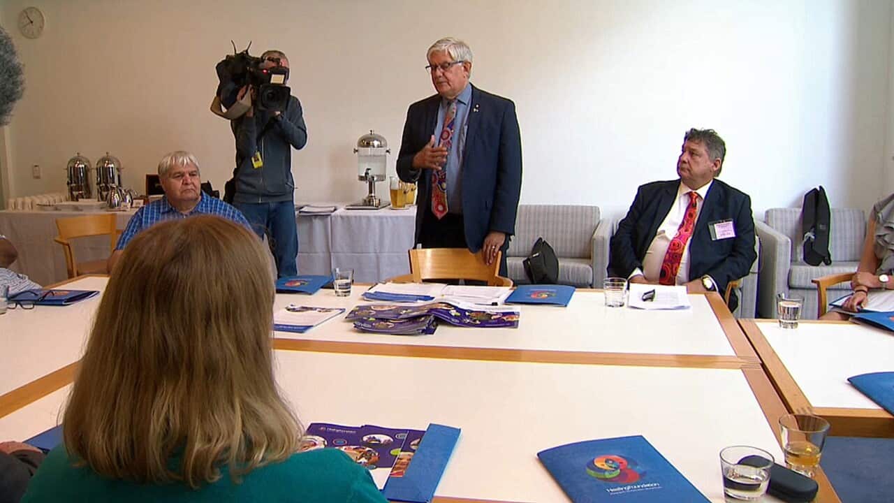 Ken Wyatt at the launch of the new Stolen Generations resource guide