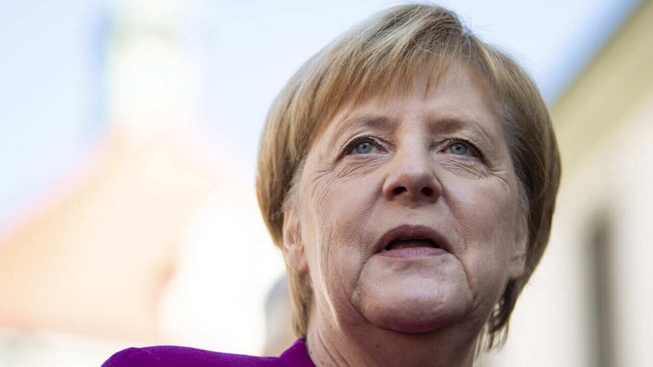 German Chancellor Angela Merkel.