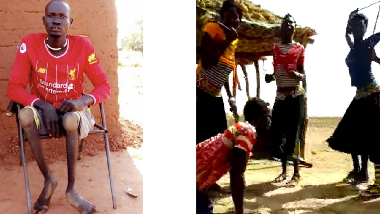 Kat Cholcham Miakol dancing with women