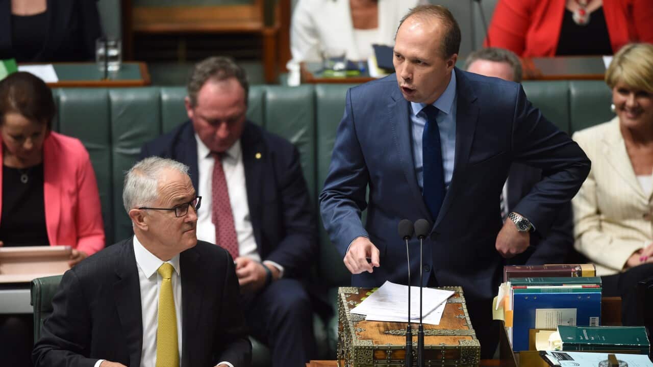 Australian Minister for Immigration and Border Protection Peter Dutton