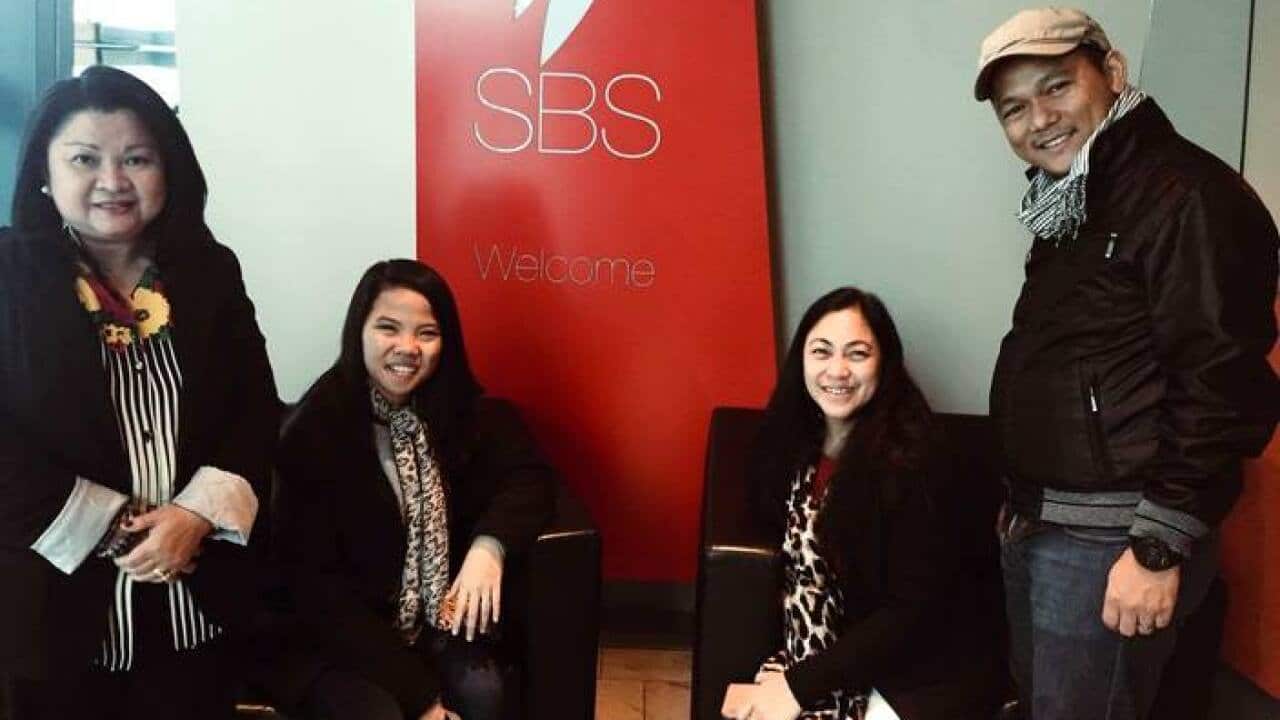 at SBS Studio in Federation Sqaure, Melbourne