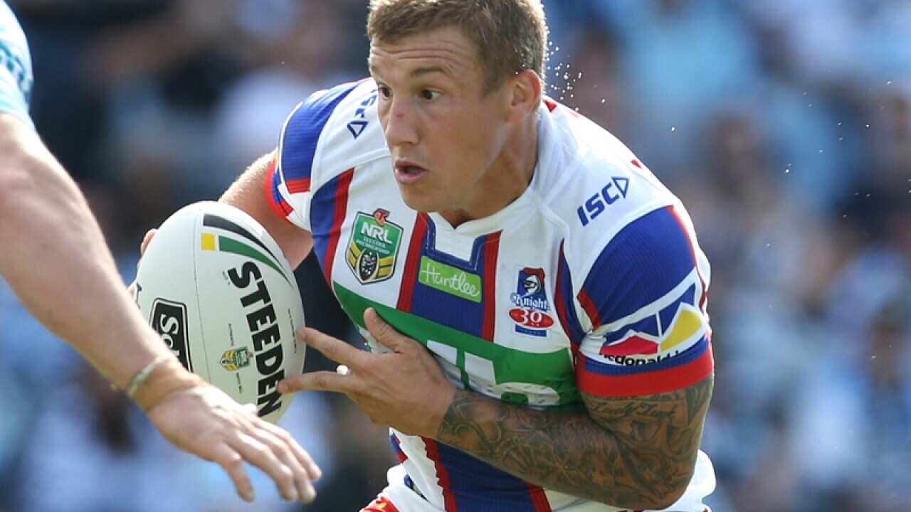 Trent Hodkinson of the Knights