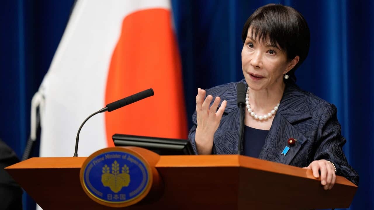 Japan's new Prime Minister Sanae Takaichi (AAP)