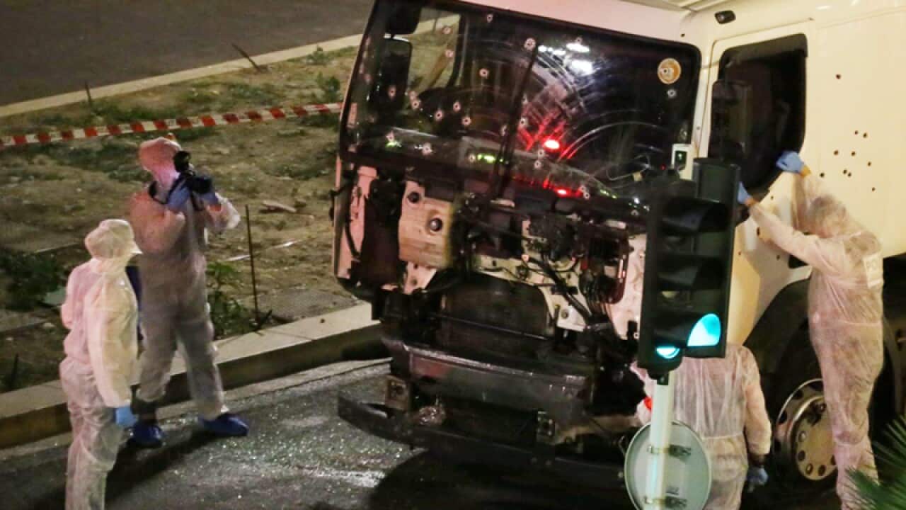 Three Australians have been injured following a deadly attack in the French city of Nice. (AAP)