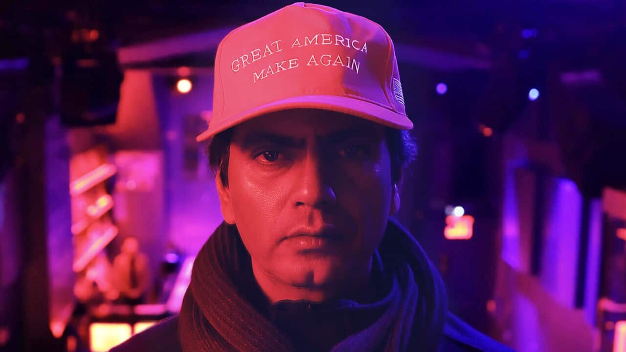 The film shows an eventful journey of a South Asian man when he meets an Australian woman in America.