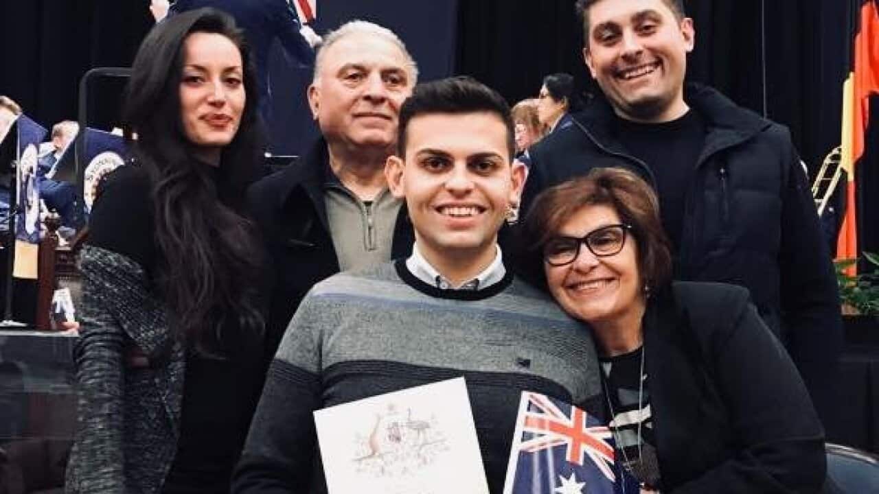 Giacomo Pietrantuono becomes an Australian citizen