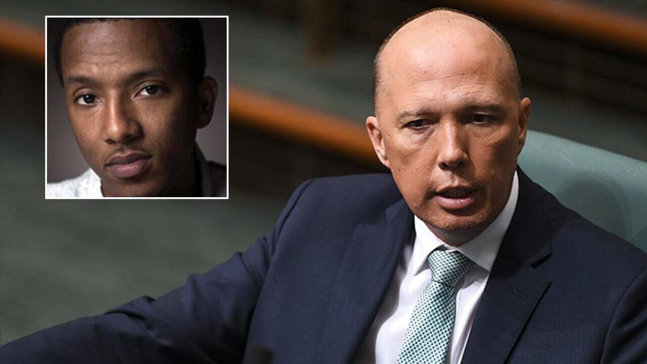 Australian MP Peter Dutton. Inset: The American Peter Dutton