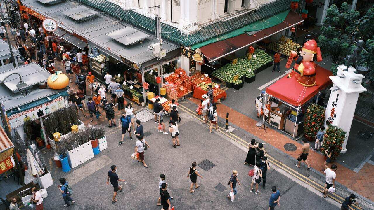 Singapore, Singaporean, Asian street