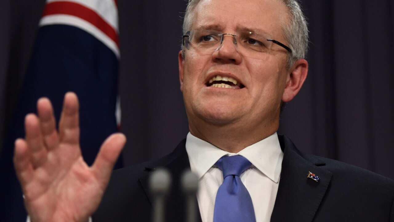 Australia's Treasurer Scott Morrison