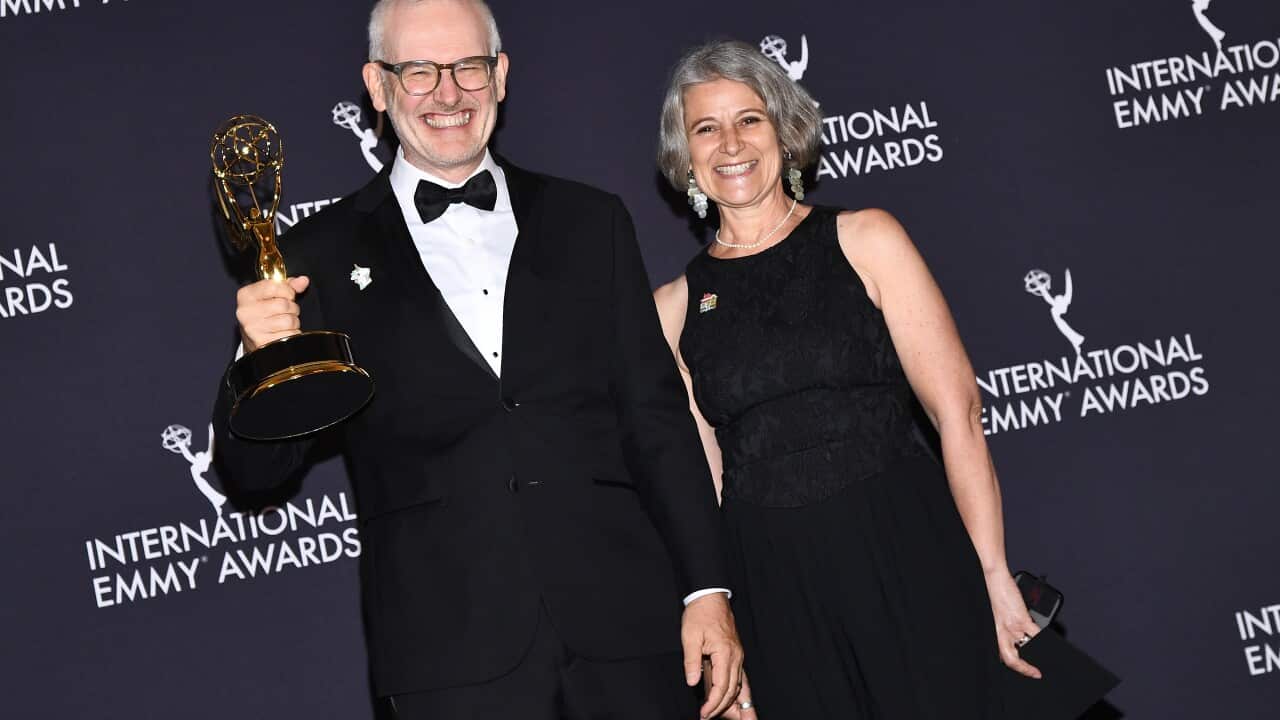 NY: 53rd International Emmy Awards - Press Room