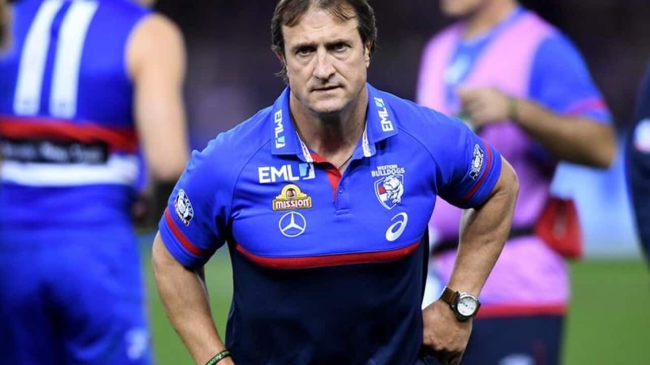 Western Bulldogs coach Luke Beveridge