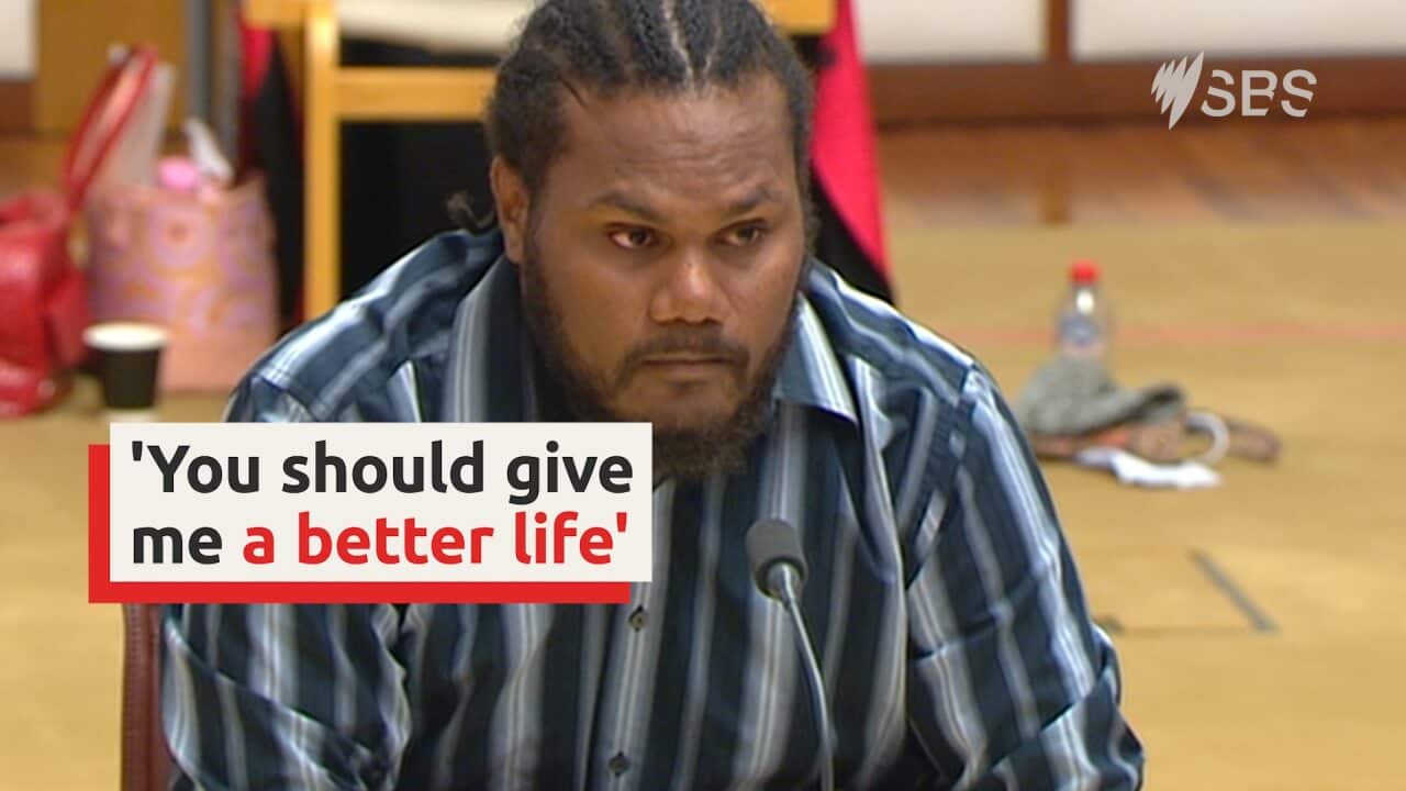 Sergio worked as a fruit picker in Victoria but says he felt like a 'slave'