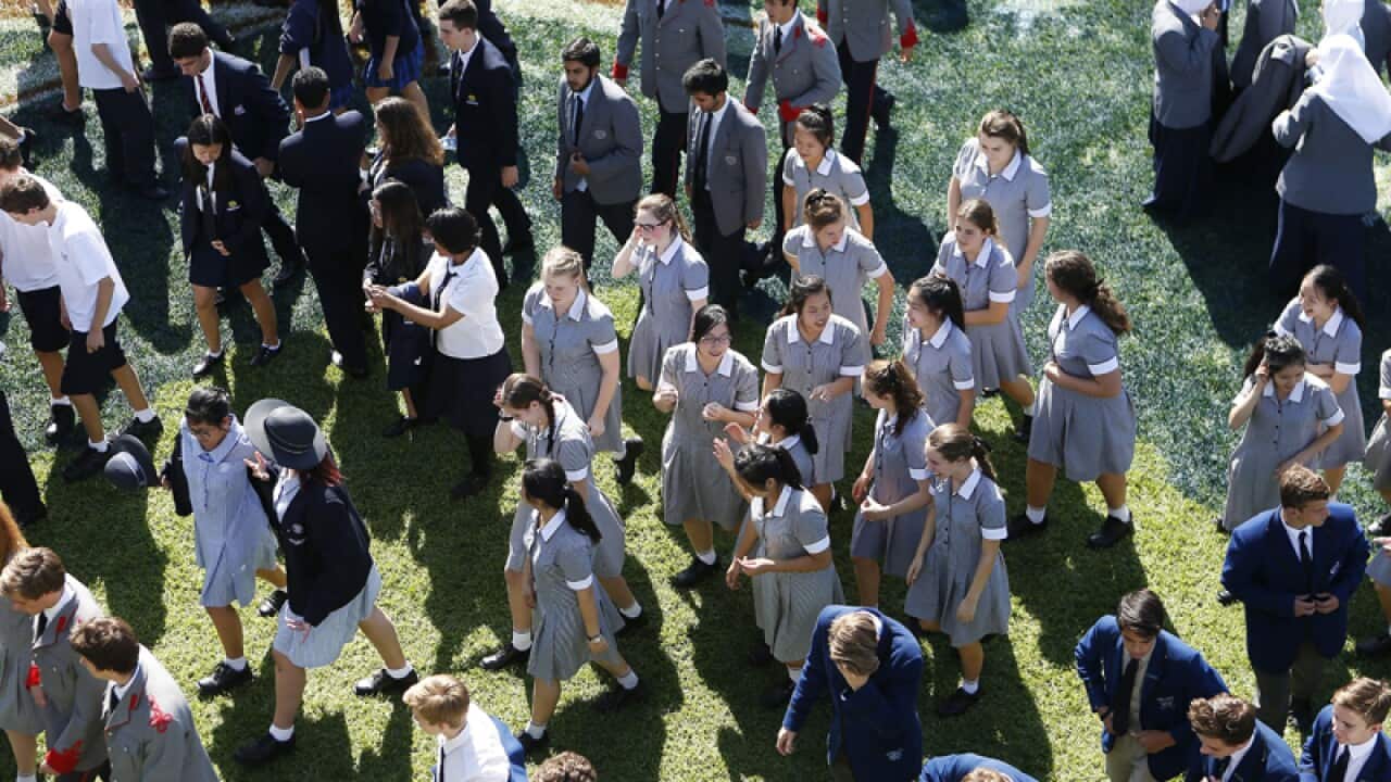 School children