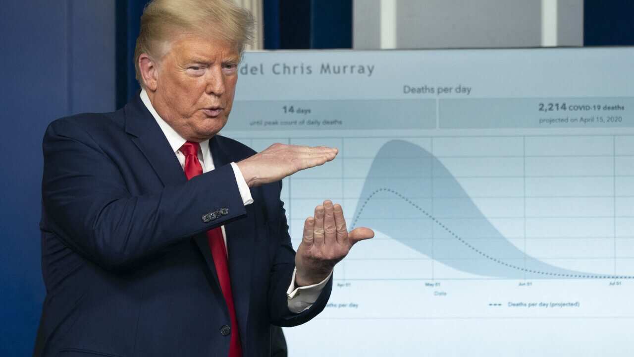 US President Donald Trump says the next couple of weeks will be "very painful".