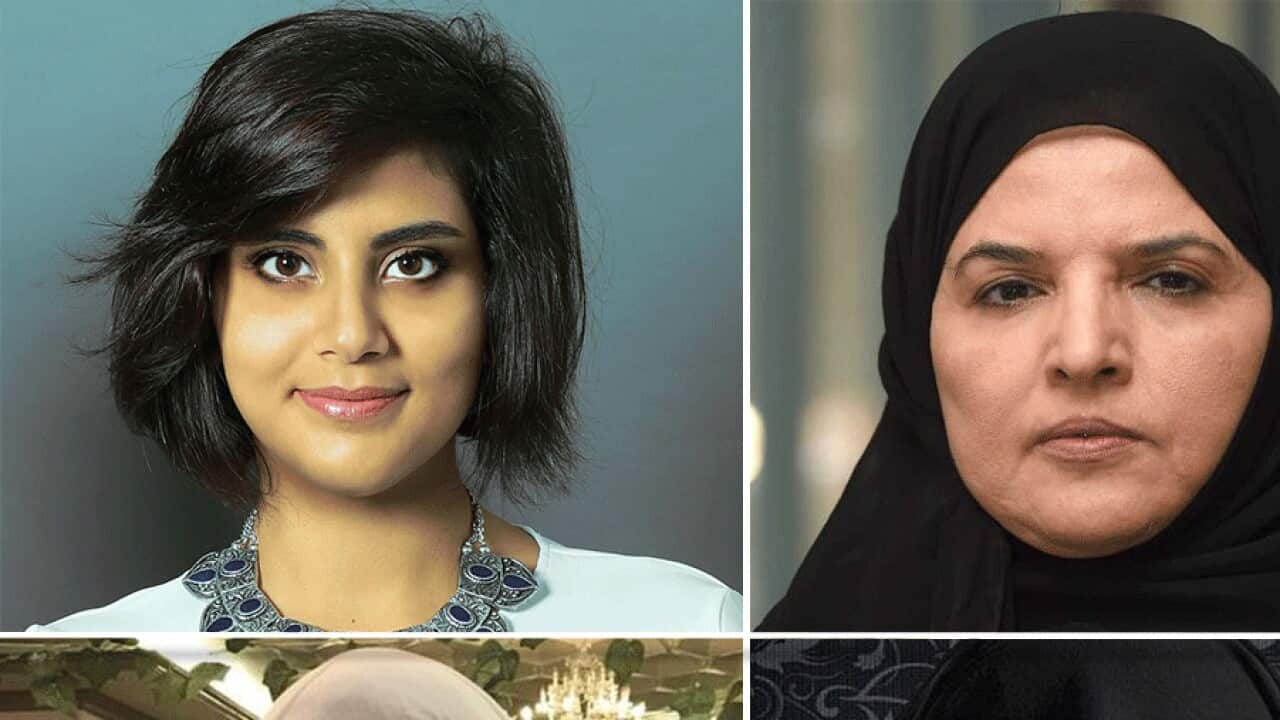 Saudi women's rights activists.