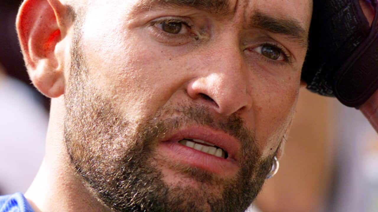 Italian cyclist Marco Pantani
