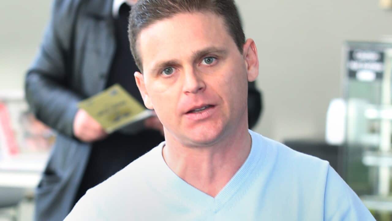 Disqualified jockey Danny Nikolic