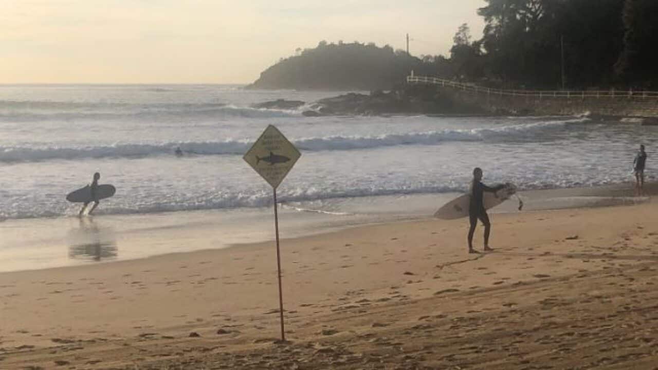 Manly Beach has been closed.