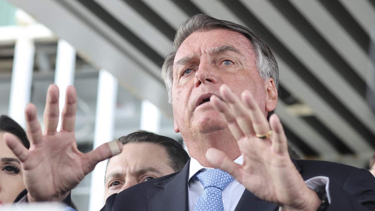 Jair Bolsonaro Press Conference in Brasili