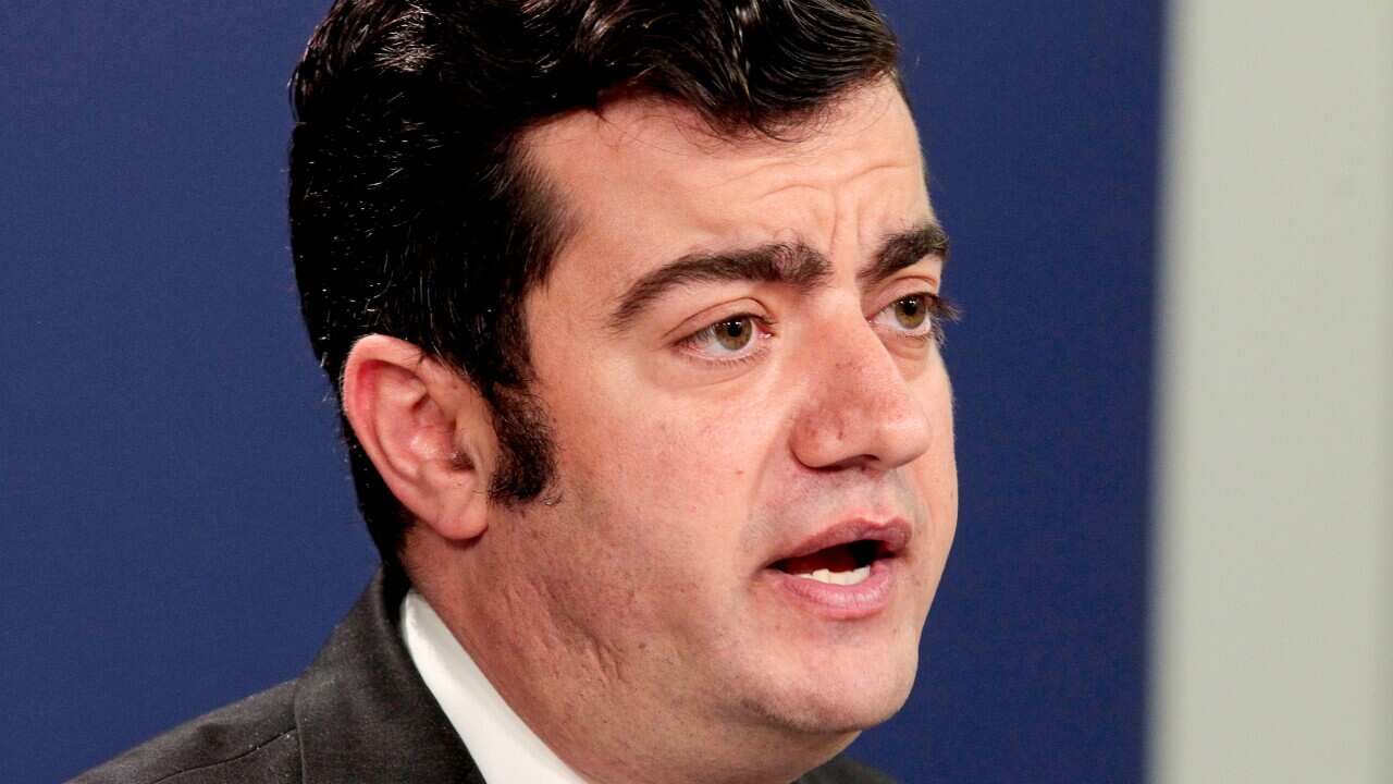 Senator Sam Dastyari holds a press conference in Sydney, Tuesday, December 12, 2017.Dastyari has quit the Senate amid intense scrutiny of his interactions with a Chinese businessman and political donor. (AAP Image/Ben Rushton) NO ARCHIVING