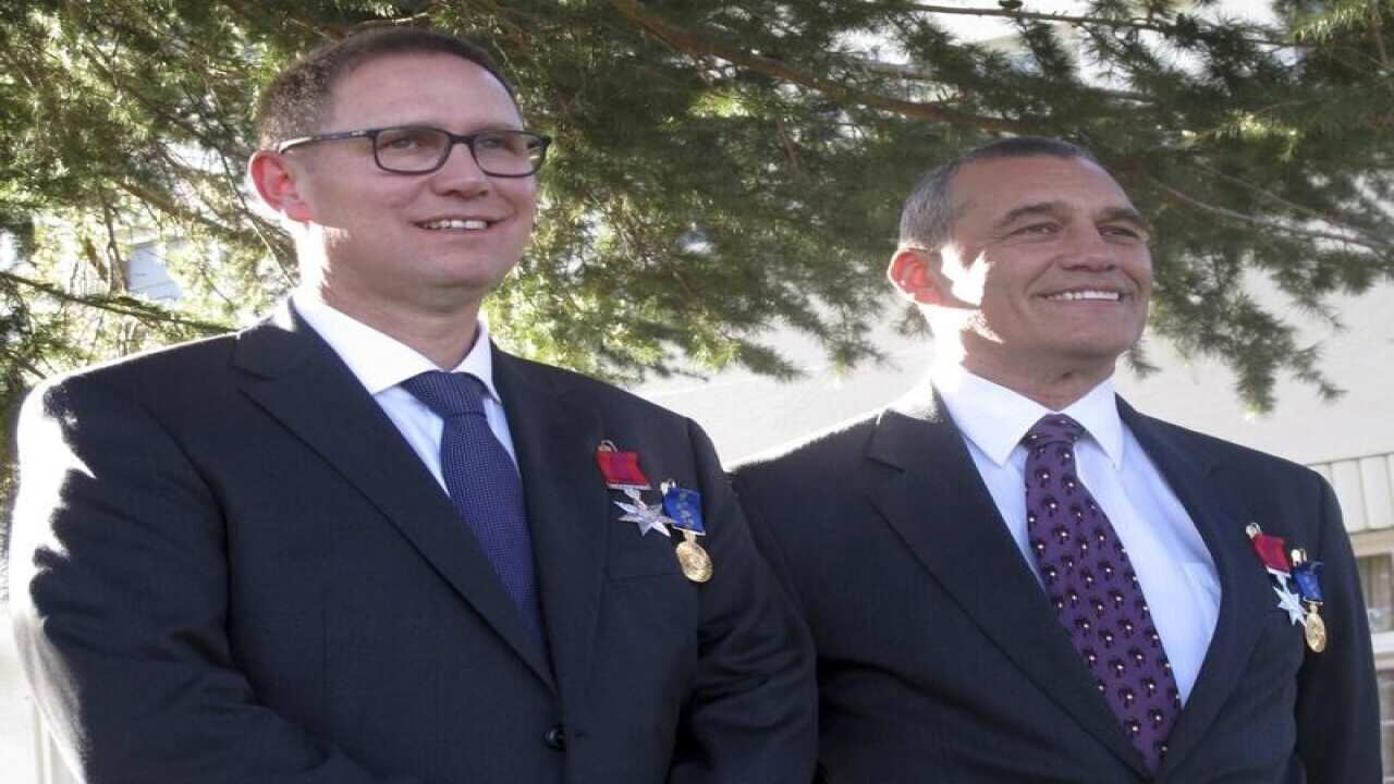 Richard Harris (L) and Craig Challen (R)