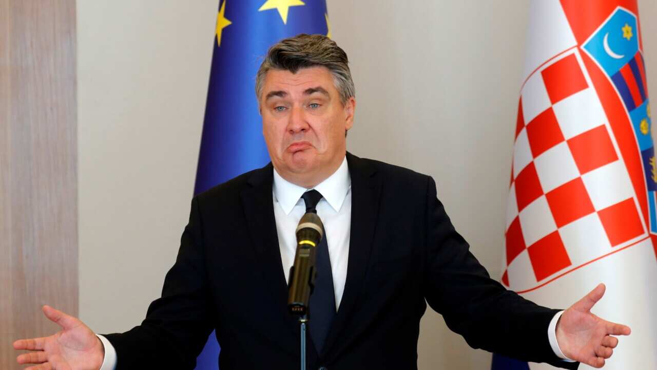 Predsjednik Milanović President Milanovic