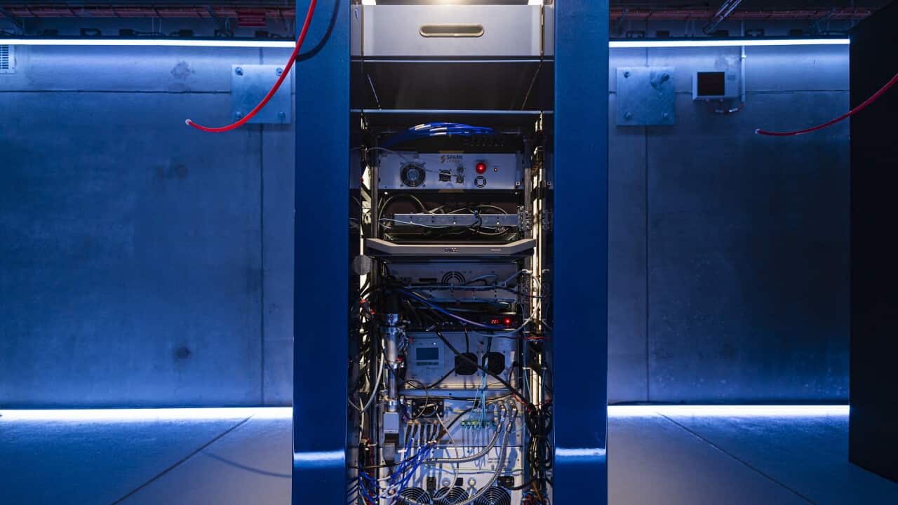 A prototype modular Quantum Computer developed in France (Getty).