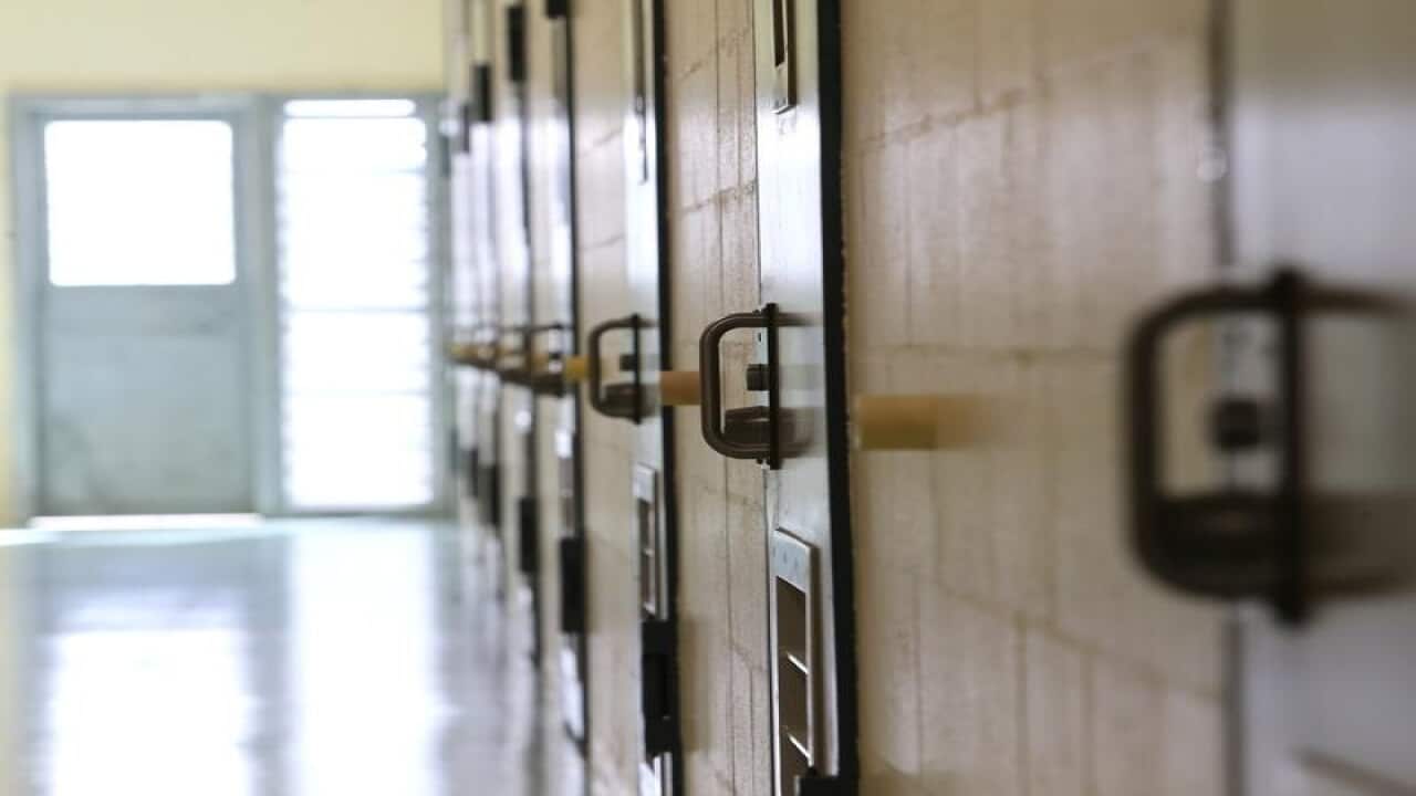 A cell corridor. Prison stock at Borallon Correctional Centre