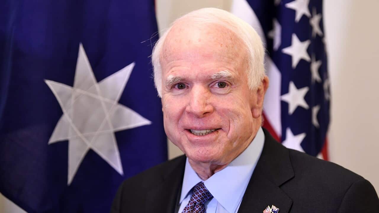 US Senator John McCain.