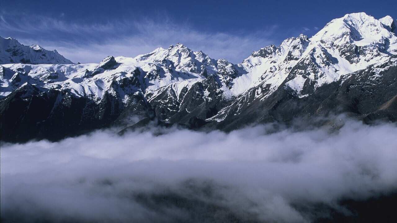 Nepalese mountains.