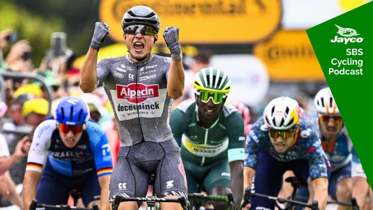 Jasper Philipsen wins on the Tour de France