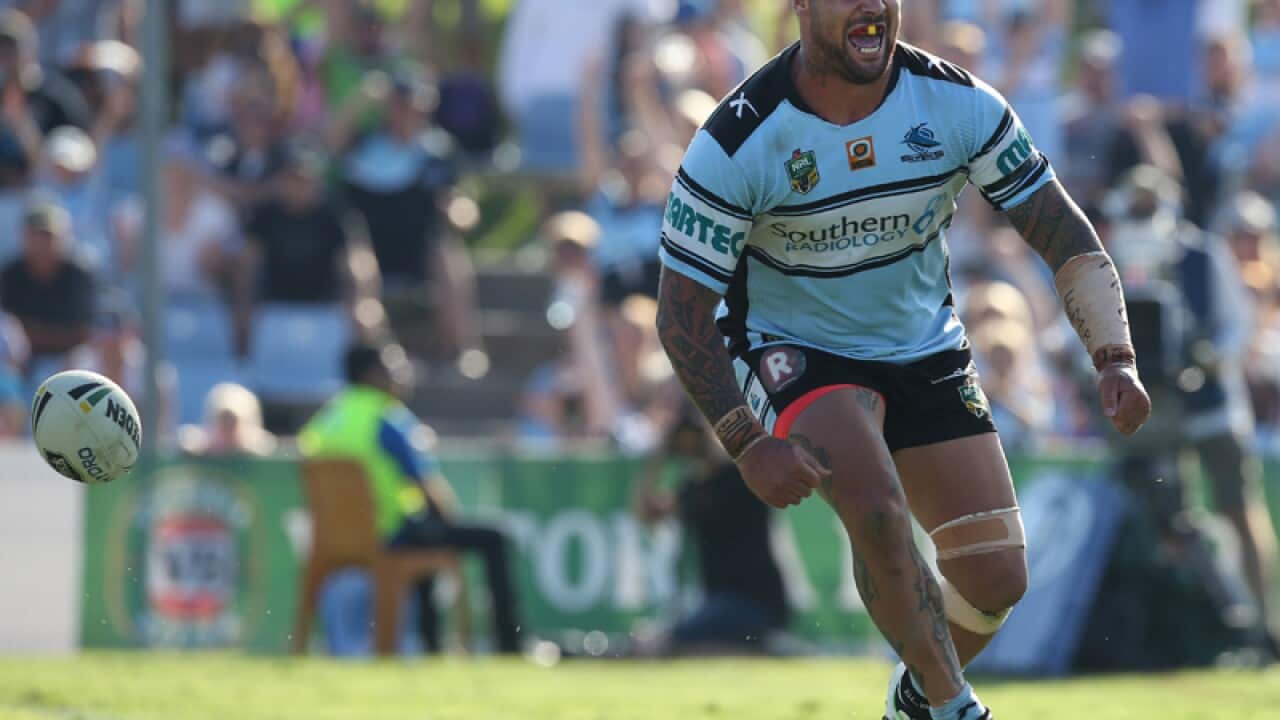 Andrew Fifita of the Sharks