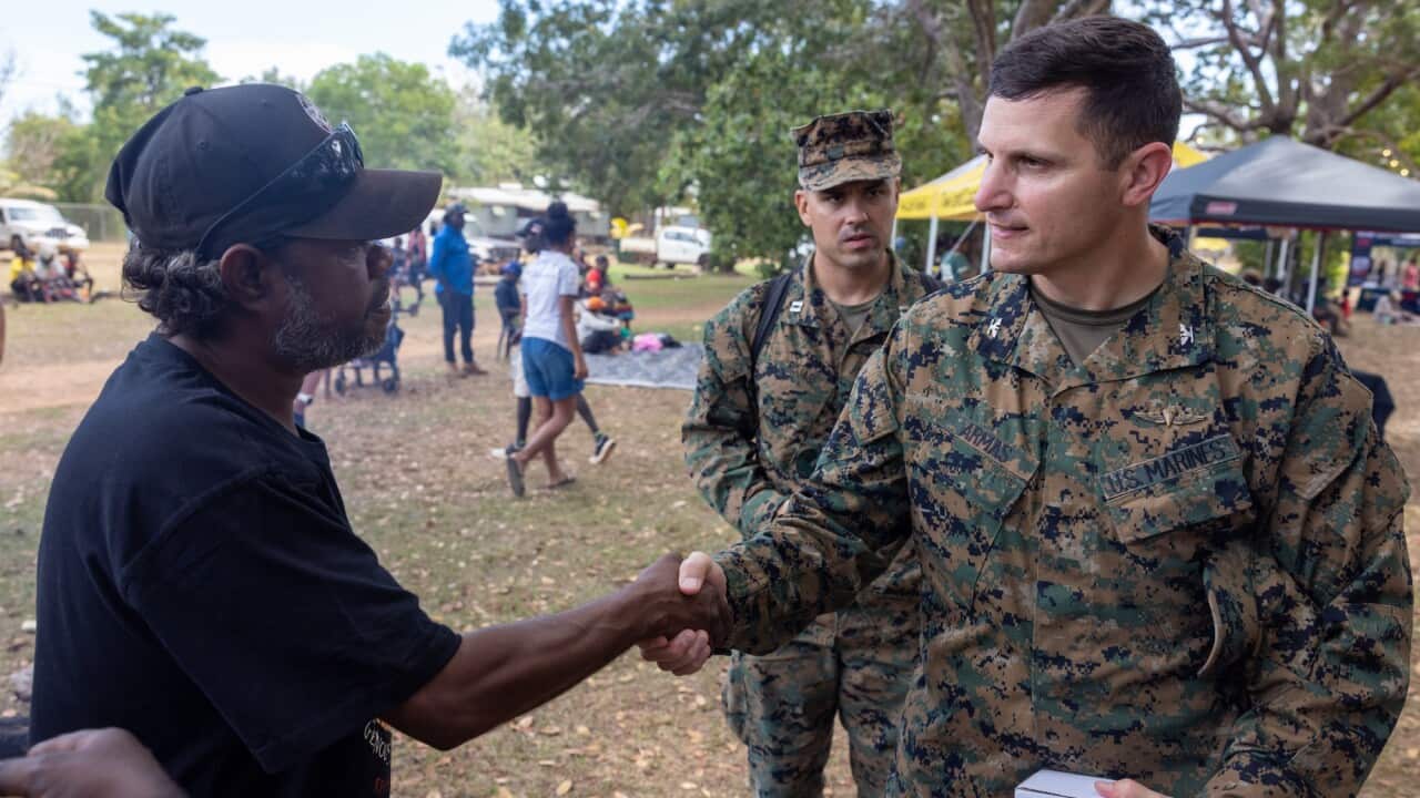 US Marine Corps Colonel Jason Armas meets locals on the Tiwi Islands in the Northern Territory_photo credit US Marine Corps.jpg