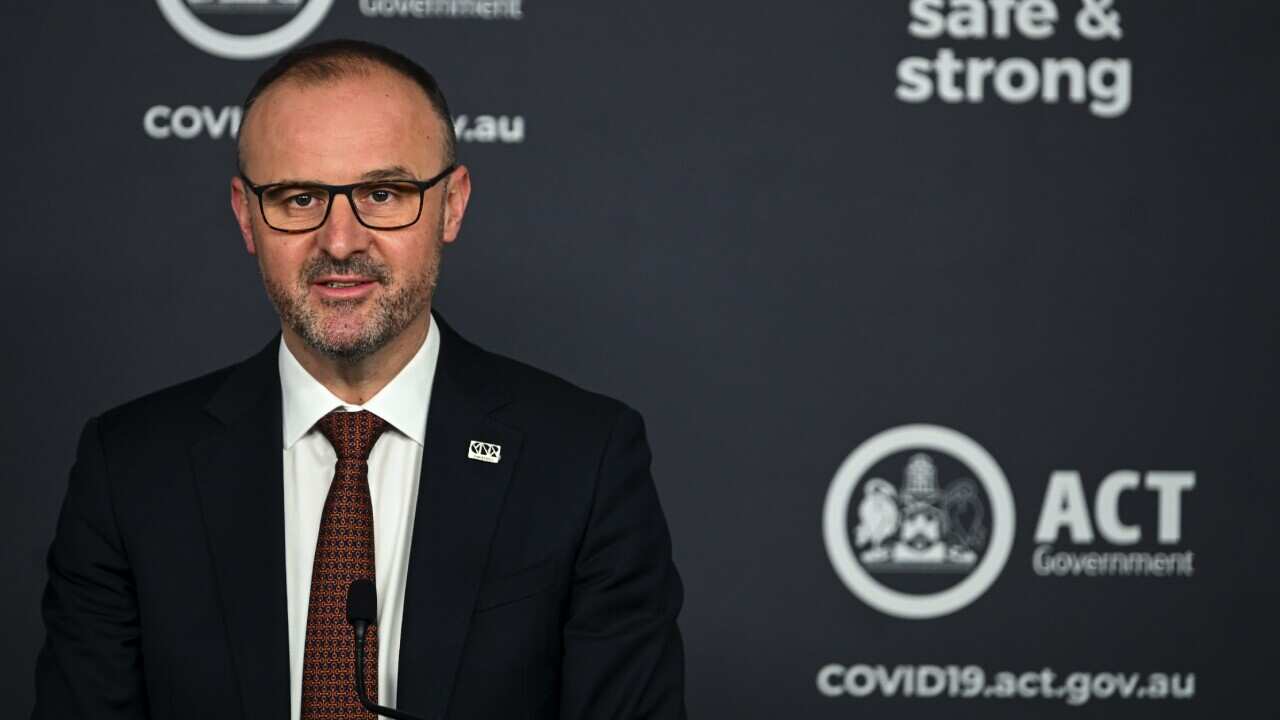 ACT Chief Minister Andrew Barr.